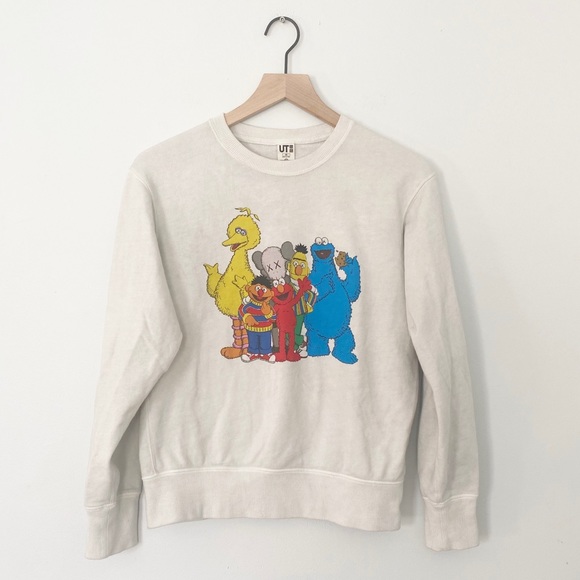 Uniqlo x KAWS Tops - KAWS x Uniqlo Sesame Street Group #2 Sweatshirt